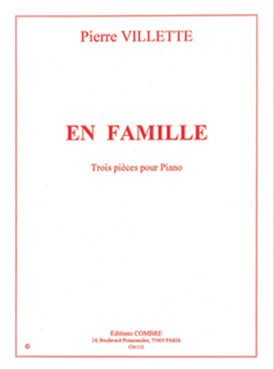 En famille En famille Easy Piano scores gallery preview page 1