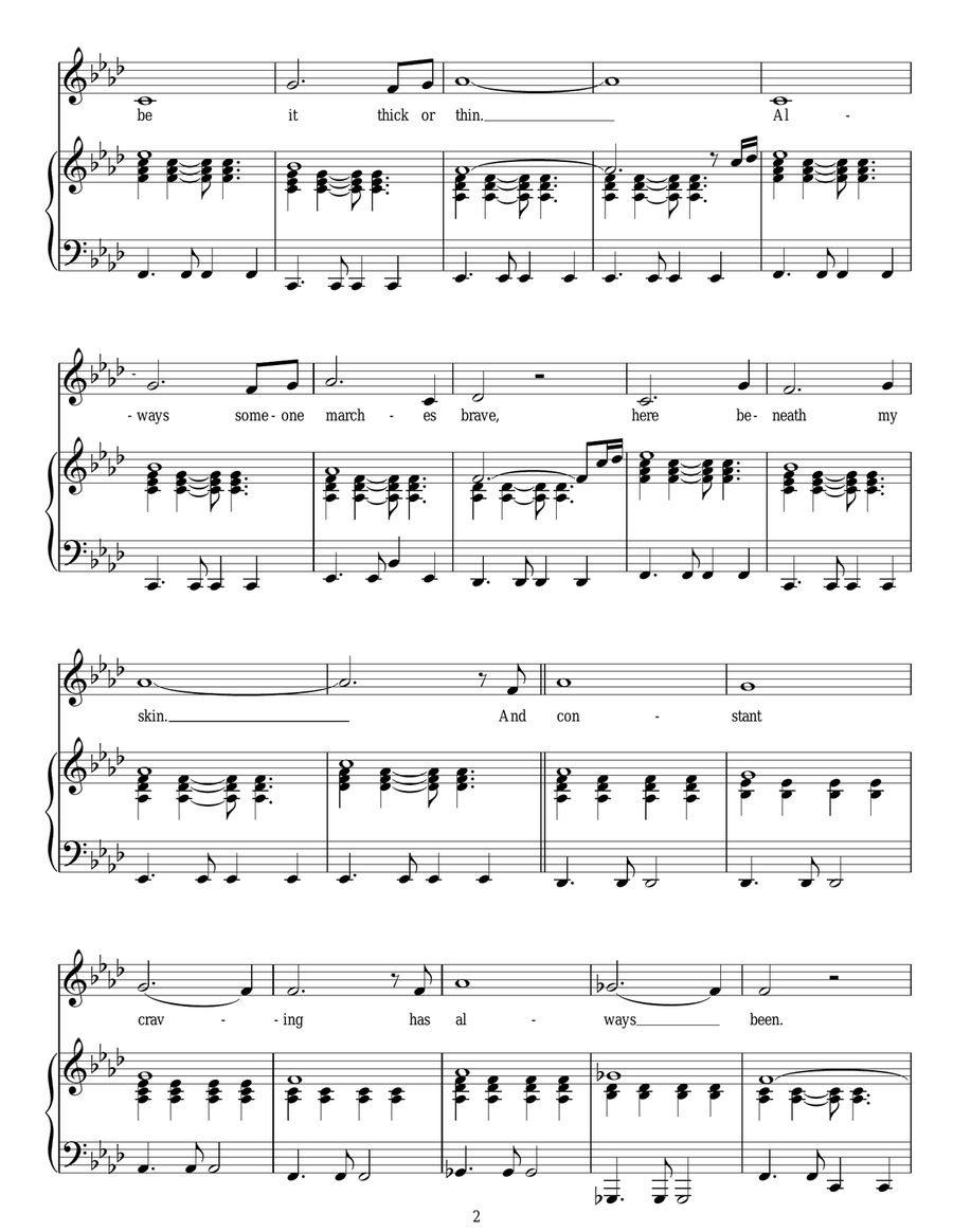 Constant Craving Voice scores gallery preview page 2