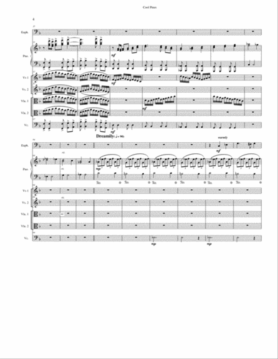 Cool Pines Cool Pines Small Ensemble scores gallery preview page 4