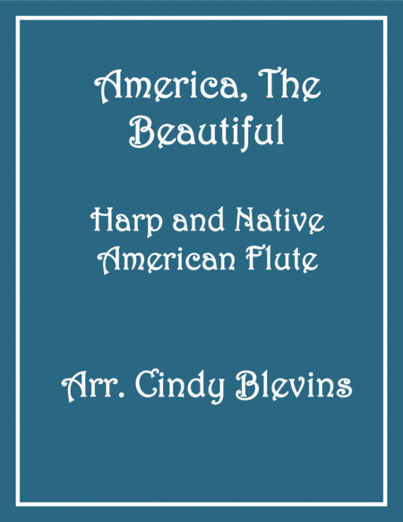 America, the Beautiful, for Harp and Native American Flute image number null