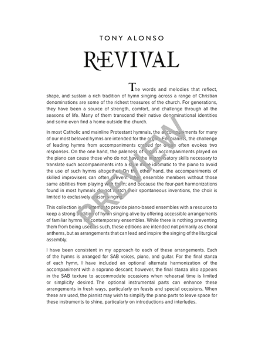 Revival, Spiral edition - Guitar edition Guitar scores gallery preview page 6