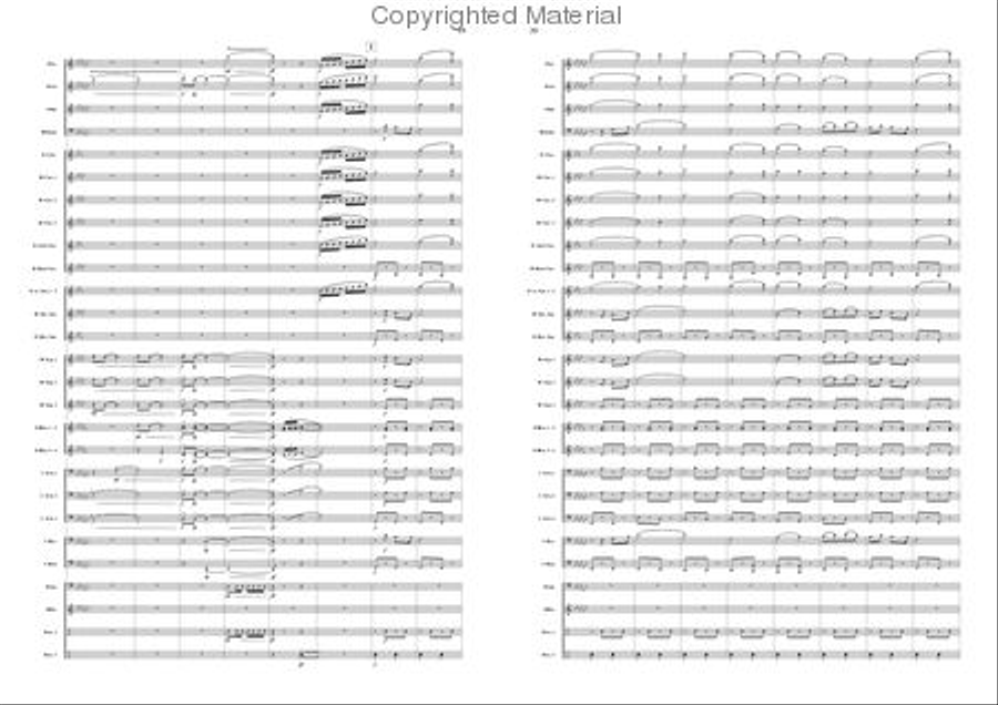 L'Entracte Concert Band scores gallery preview page 10