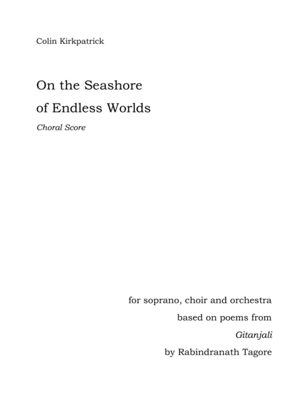 On the Seashore of Endless Worlds (SATB Choir) image number null