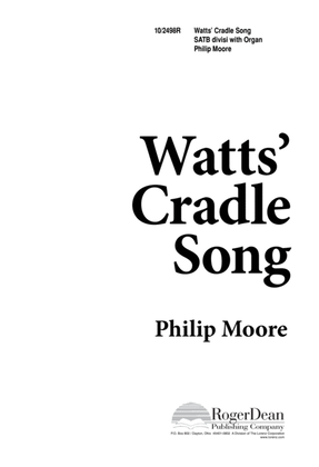 Book cover for Watts' Cradle Song
