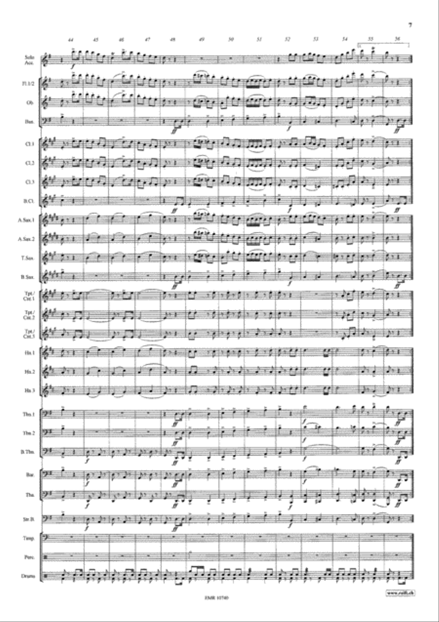 Zirkus Renz Zirkus Renz Concert Band scores gallery preview page 8