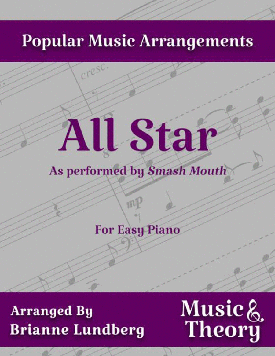 All Star Easy Piano scores gallery preview page 1