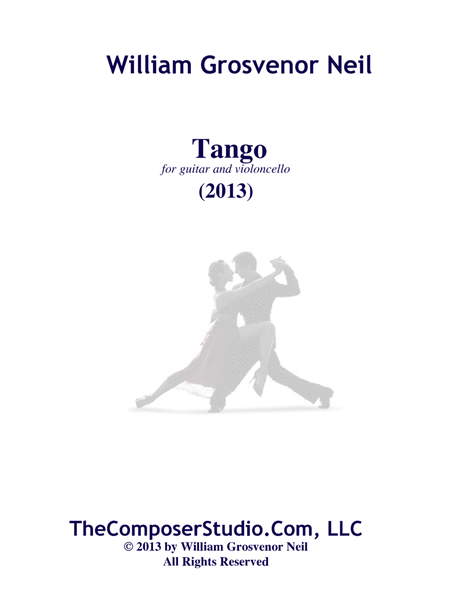 Tango for guitar and violoncello image number null