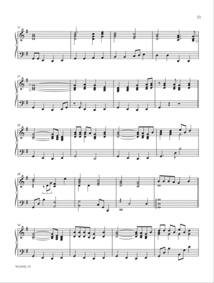 Mark Hayes: Spirituals for the Intermediate Pianist Piano Solo scores gallery preview page 14
