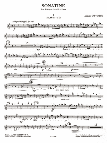 Sonatina for Trumpet and Piano