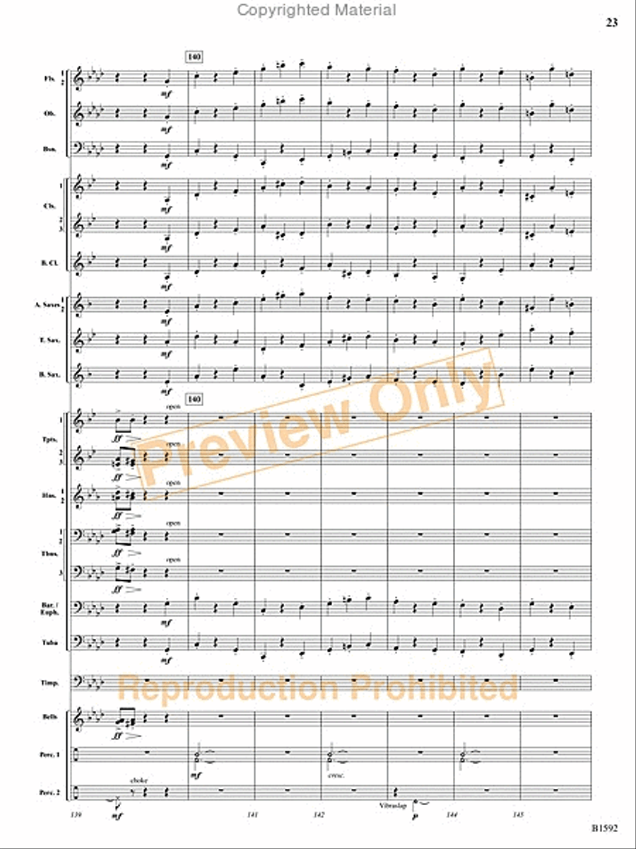 Dance of the Trolls Concert Band scores gallery preview page 24