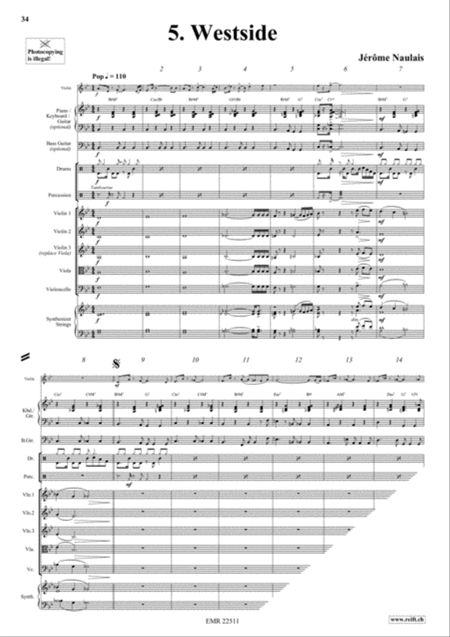 Play With Your Band Volume 4 Violin scores gallery preview page 7