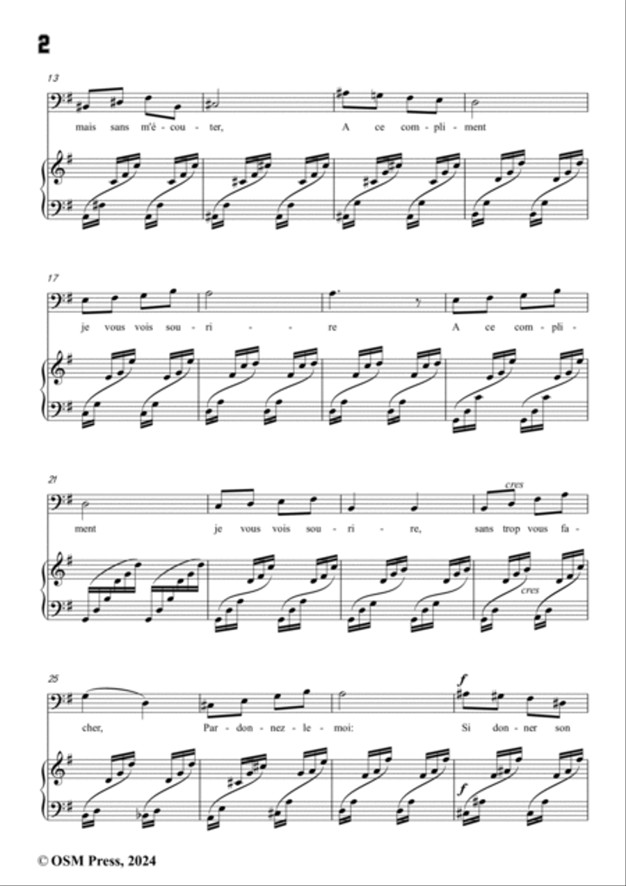 B. Godard-Pourquoi êtes vous jolie?,Op.4 No.21,in G Major Voice scores gallery preview page 4