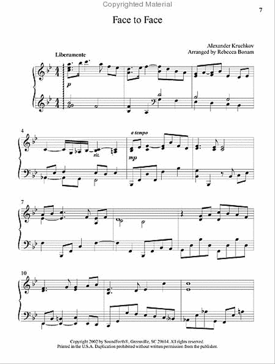 Gentle Waters Gentle Waters Piano Solo scores gallery preview page 4