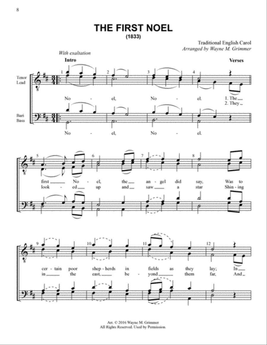 Yuletide Favorites (Volume II) TTBB scores gallery preview page 7