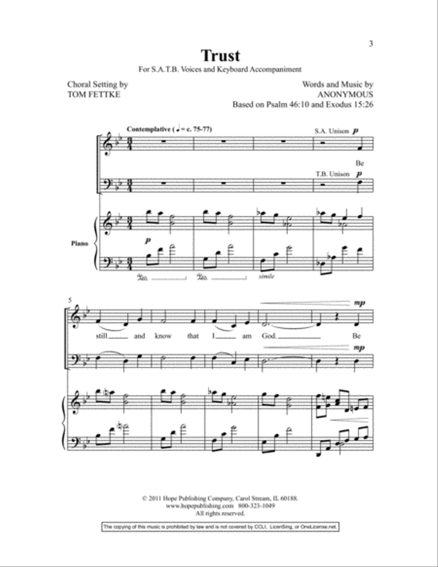 Trust Trust 4-Part scores gallery preview page 2