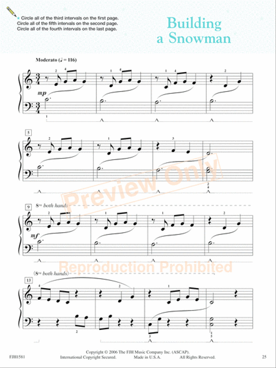 Be A Star!, Book 2 Be A Star!, Book 2 Easy Piano scores gallery preview page 3