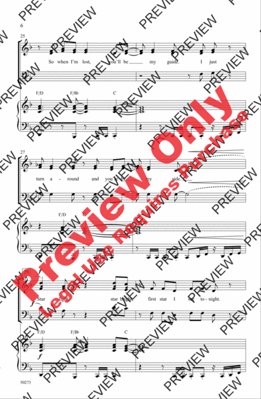 Lucky Star Lucky Star 3-Part scores gallery preview page 6