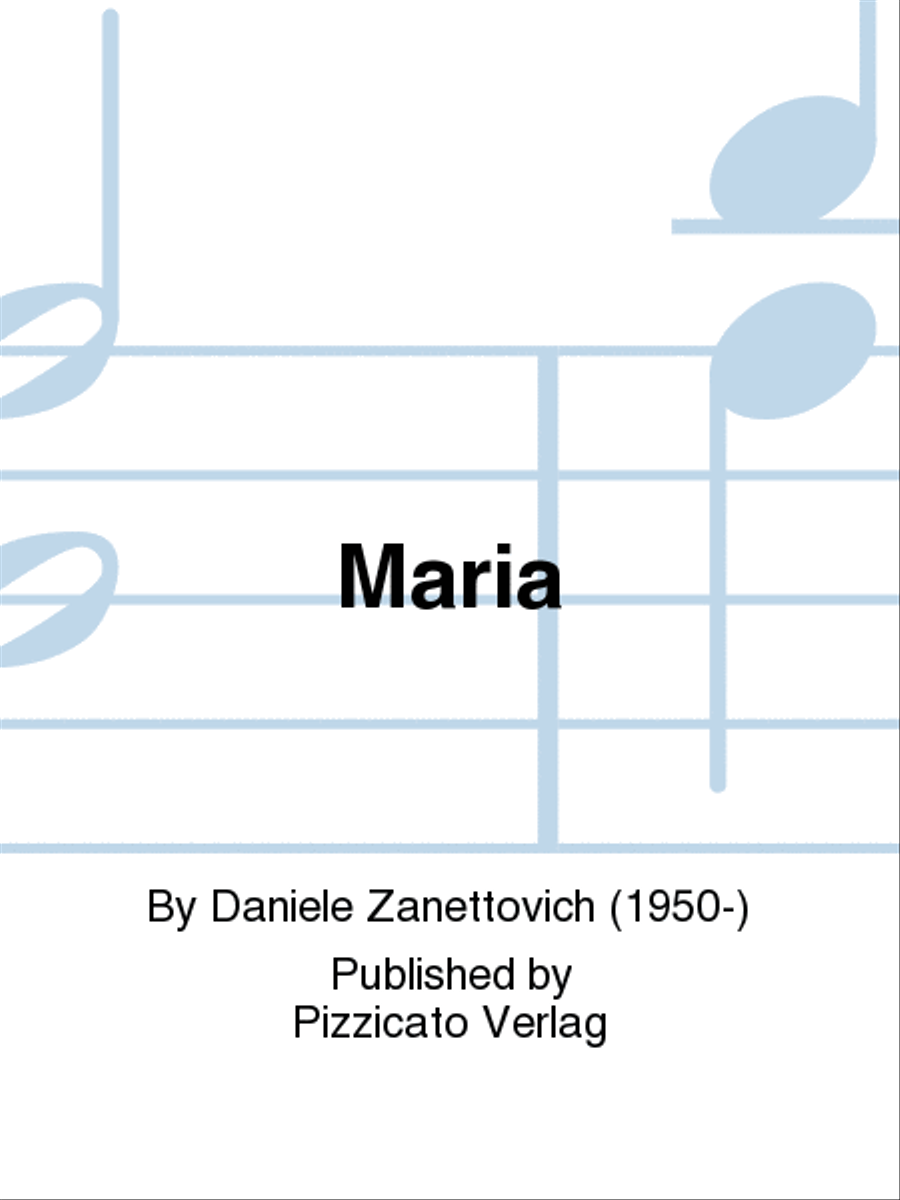 Maria Maria Score scores gallery preview page 1