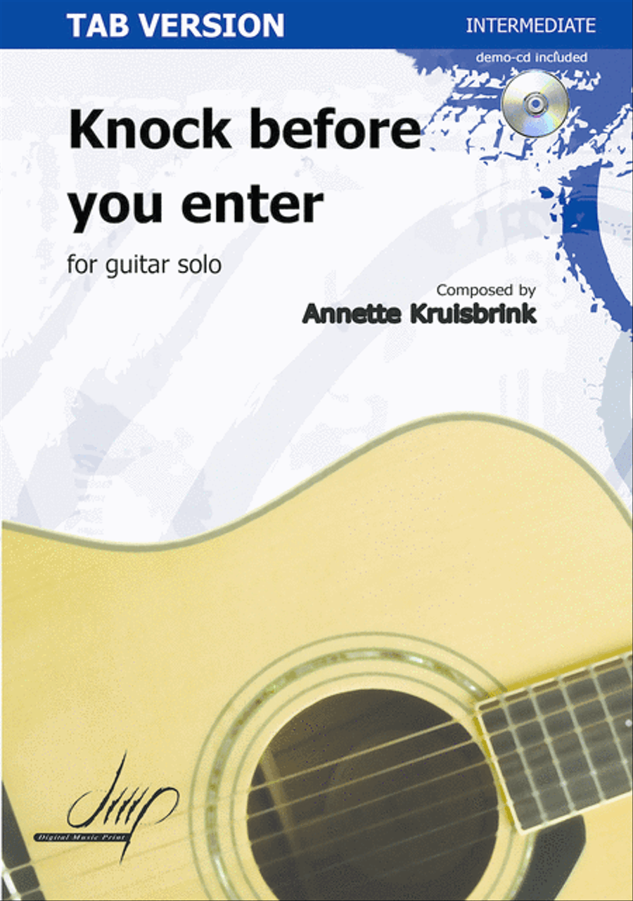 Knock Before You Enter Guitar Tablature scores gallery preview page 1