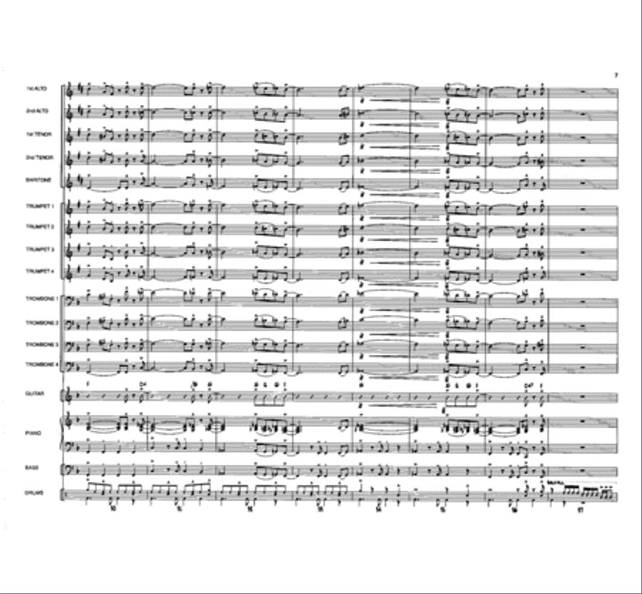 Panic Button Jazz Ensemble scores gallery preview page 6