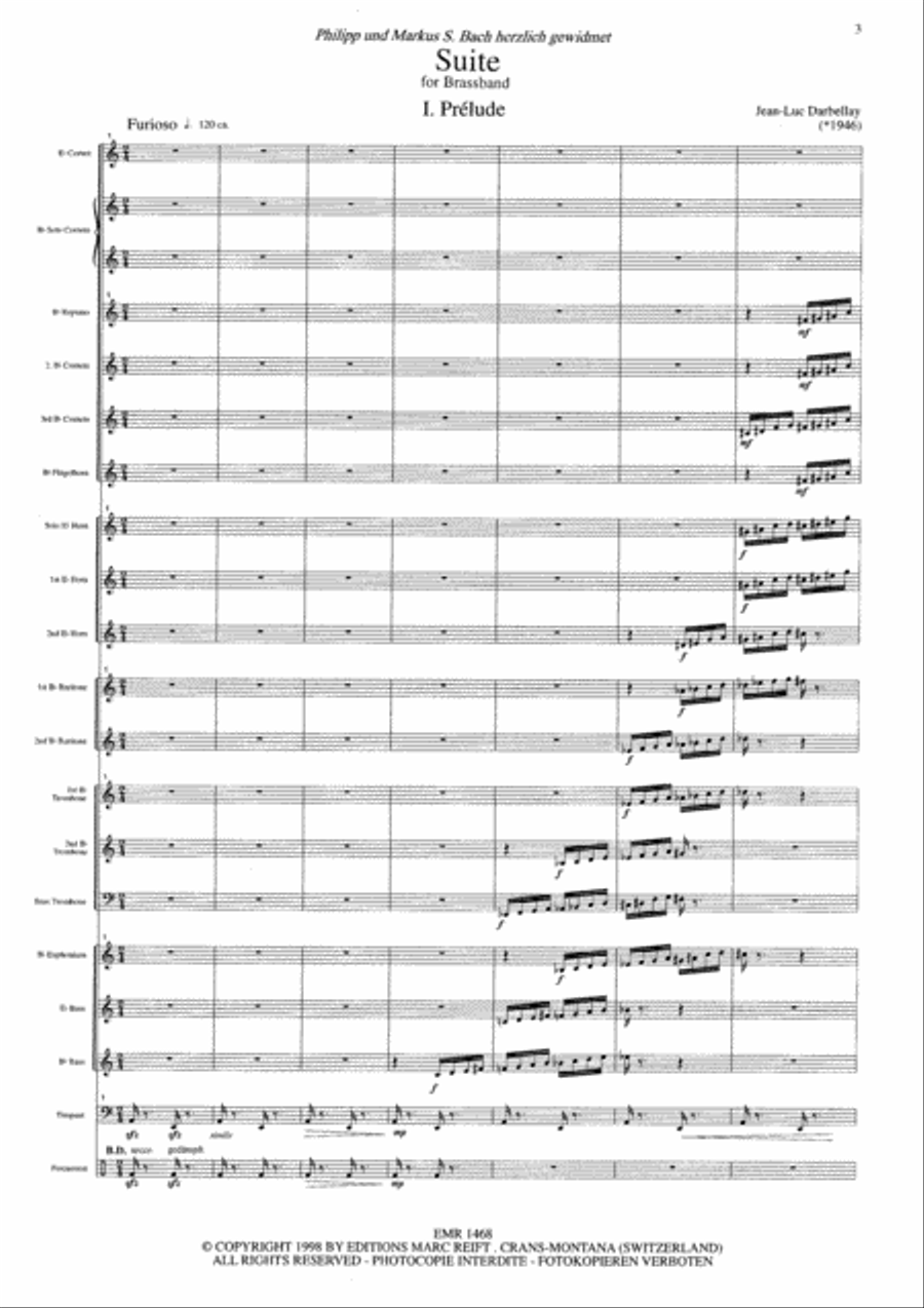Suite Brass Band scores gallery preview page 3