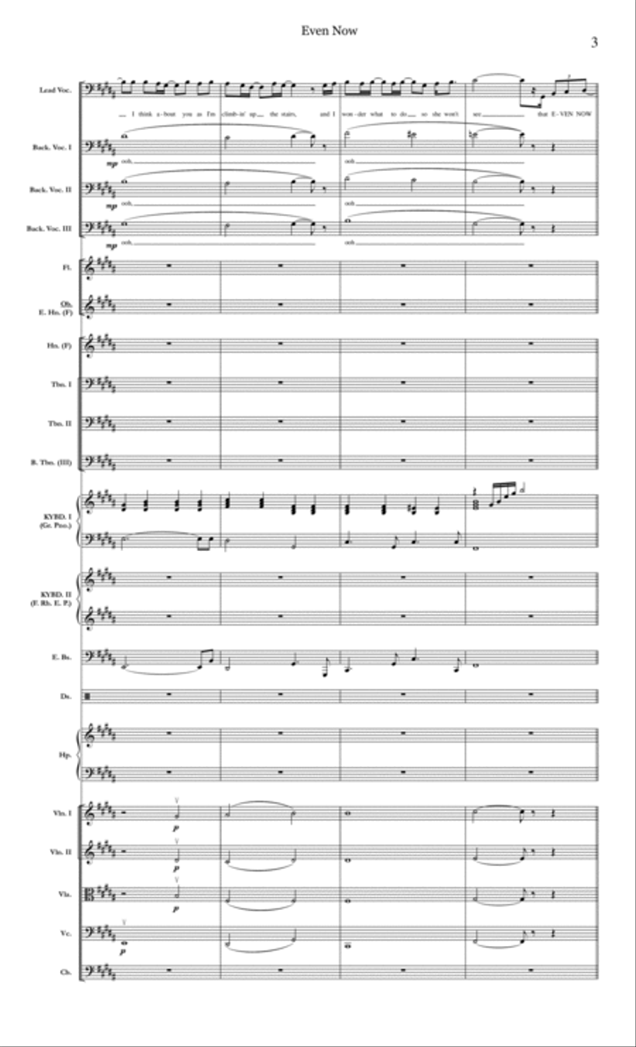 Even Now Chamber Orchestra scores gallery preview page 3