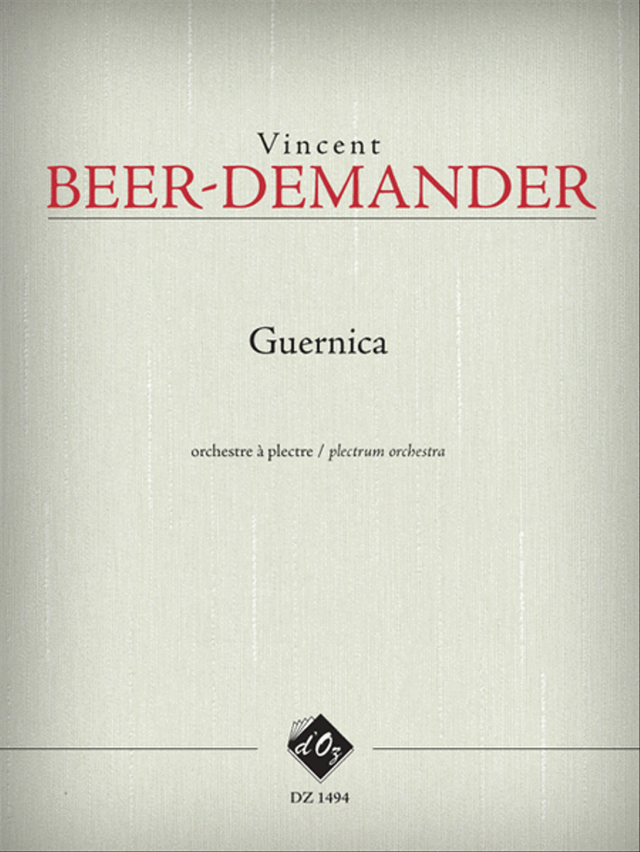 Guernica Orchestra scores gallery preview page 1