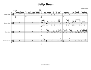 Jelly Bean (Drumline Cadence)
