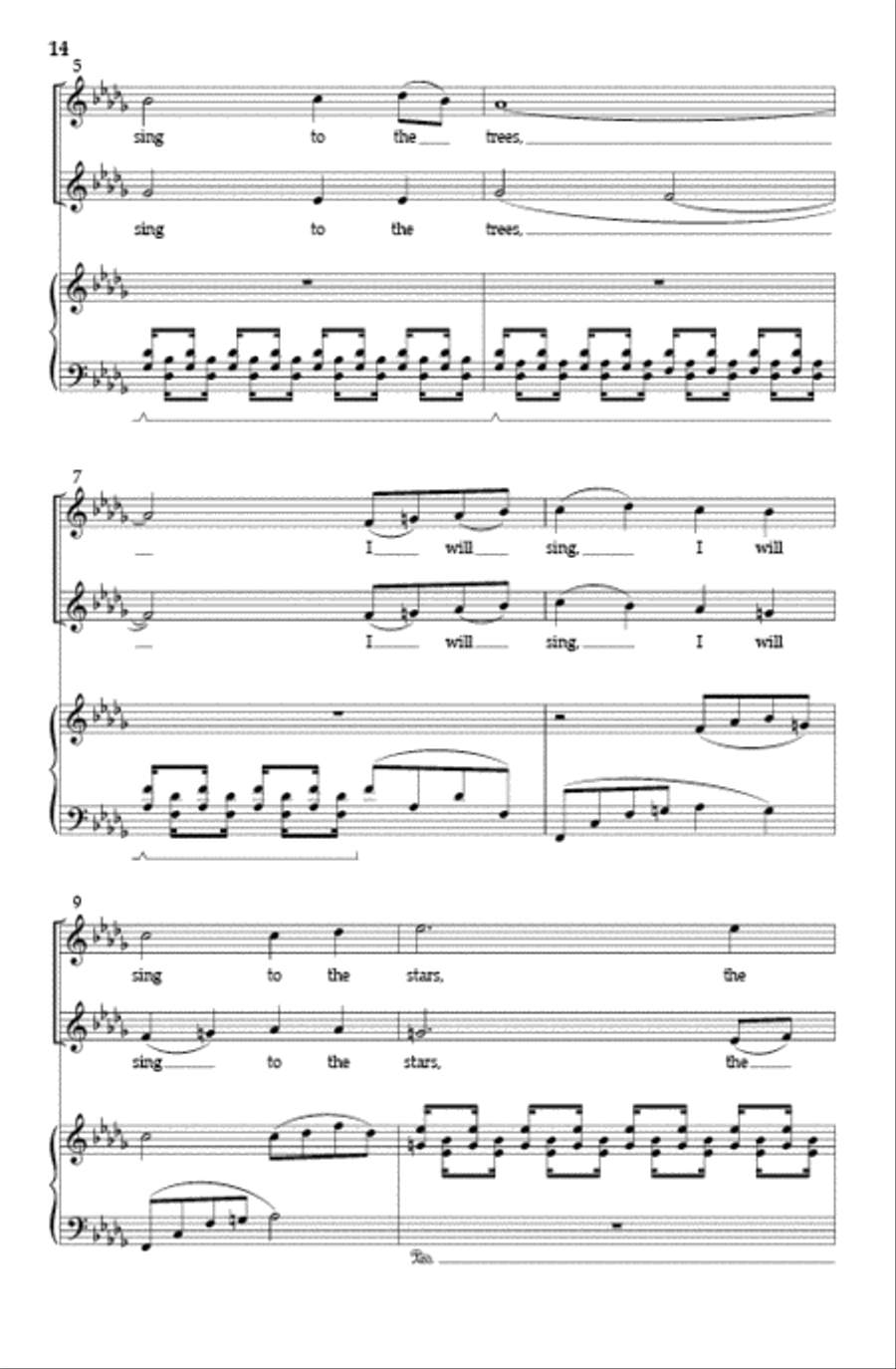 The Song Maker SA scores gallery preview page 13