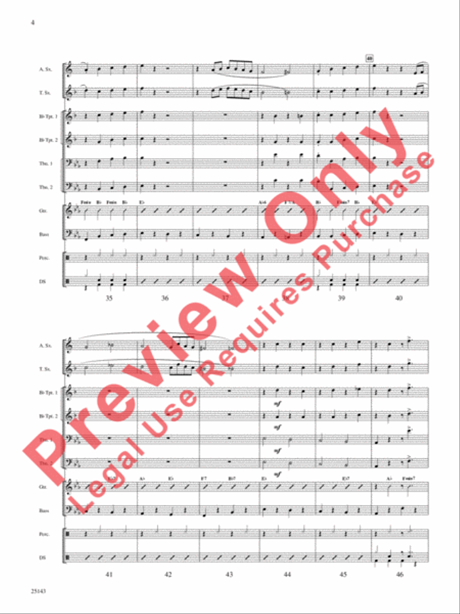Blow, Gabriel, Blow Blow, Gabriel, Blow Choir scores gallery preview page 5