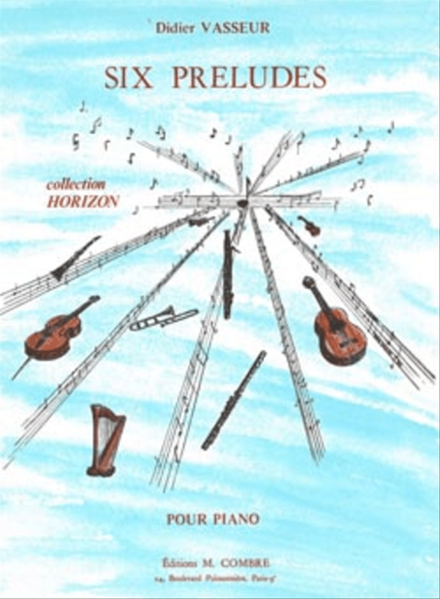 Preludes (6) Piano Solo scores gallery preview page 1