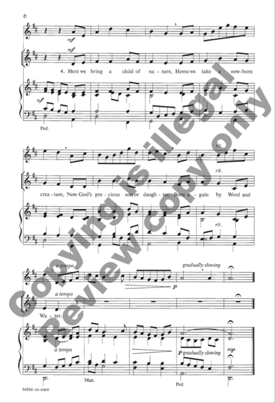 See This Wonder in the Making Unison Choir scores gallery preview page 5