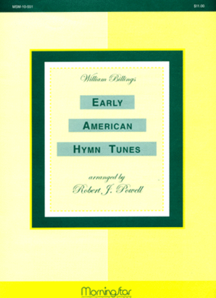 Book cover for Early American Hymn Tunes