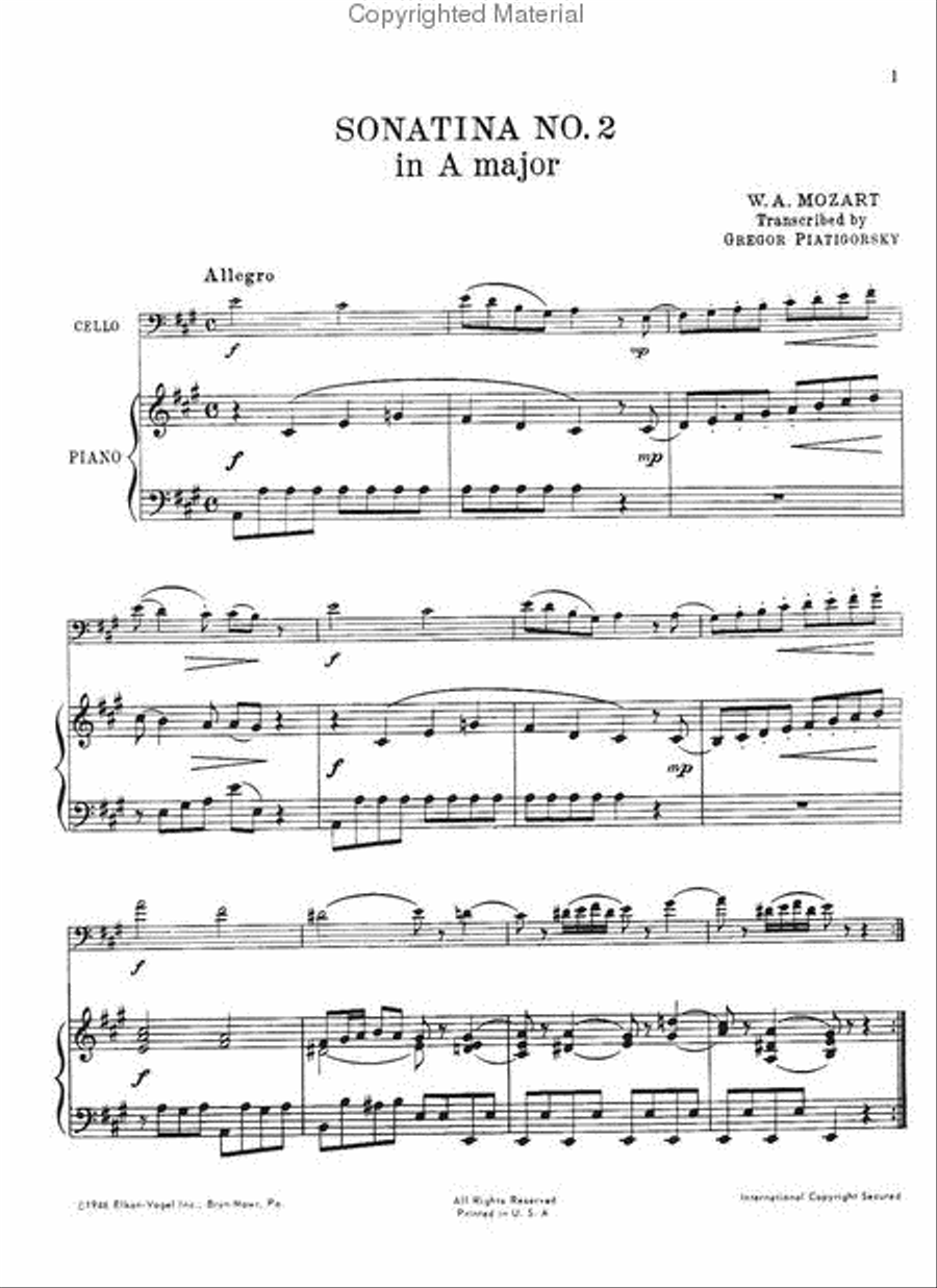 Sonatina No. 2 Chamber Music scores gallery preview page 2
