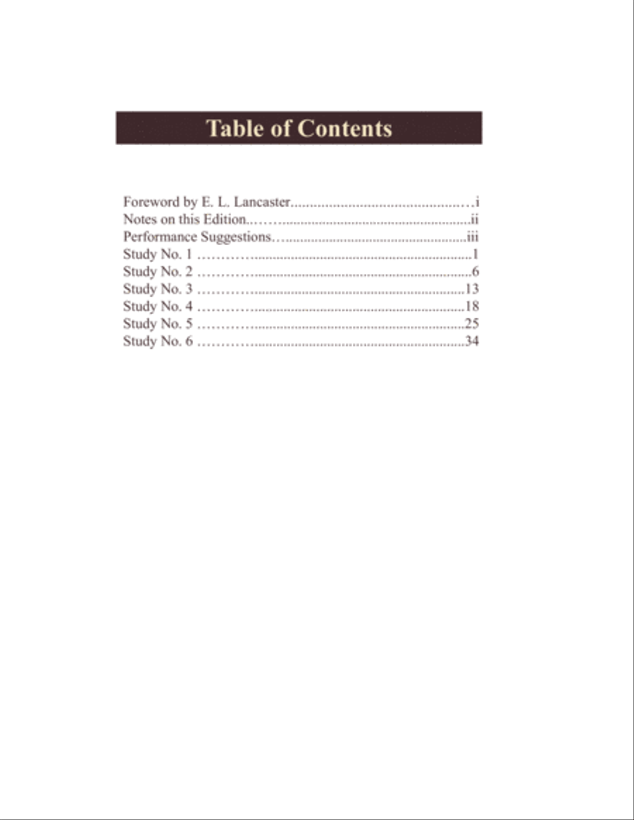 Six Studies in Canon Form by Robert Schumann, Op. 56 Piano Method scores gallery preview page 3