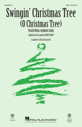 Book cover for Swingin' Christmas Tree (O Christmas Tree)