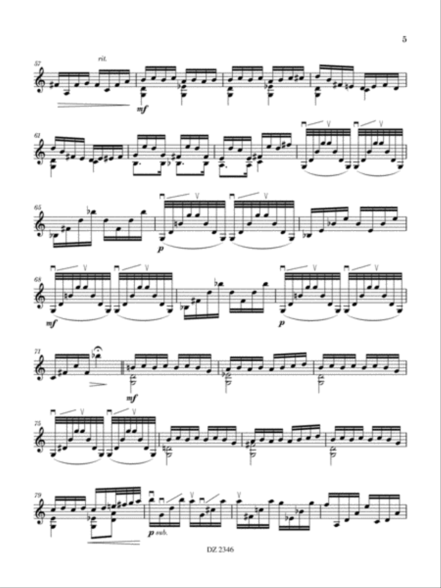 Fantasia Mandolin scores gallery preview page 5