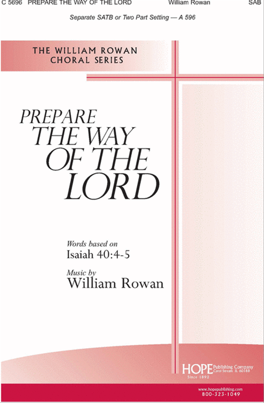 Prepare the Way of the Lord 4-Part scores gallery preview page 1