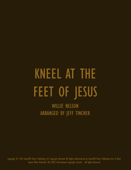 Kneel At The Feet Of Jesus image number null