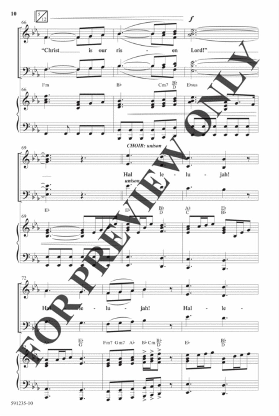 New Easter Anthem Pak Vol 2 - Anthem Preview Pak Hymn Anthems scores gallery preview page 11
