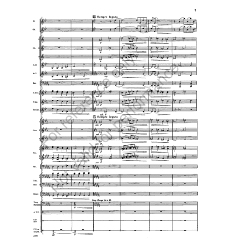 Symphonic Celebration and Dance Concert Band scores gallery preview page 6