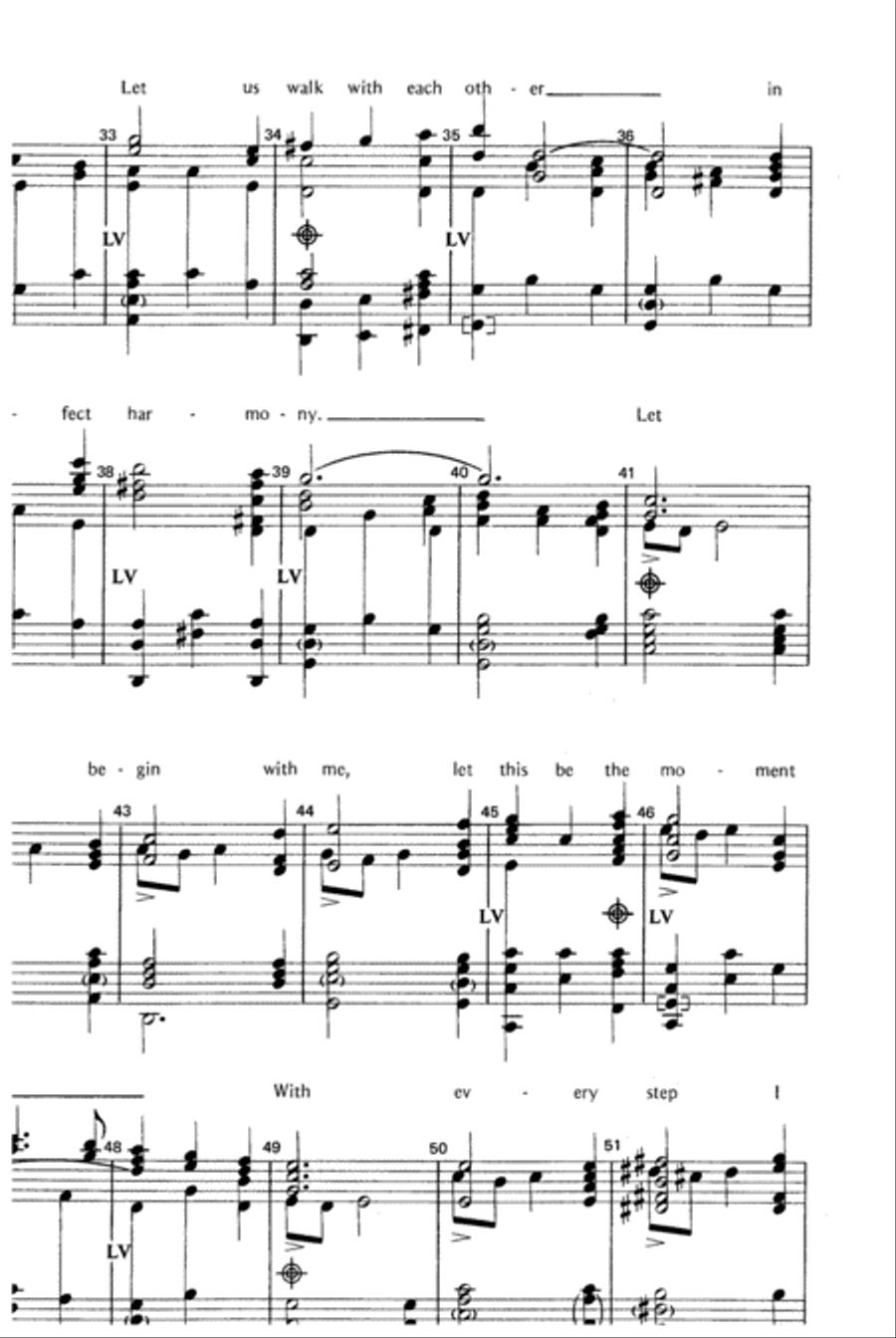 Let There Be Peace on Earth 5-Octaves scores gallery preview page 11