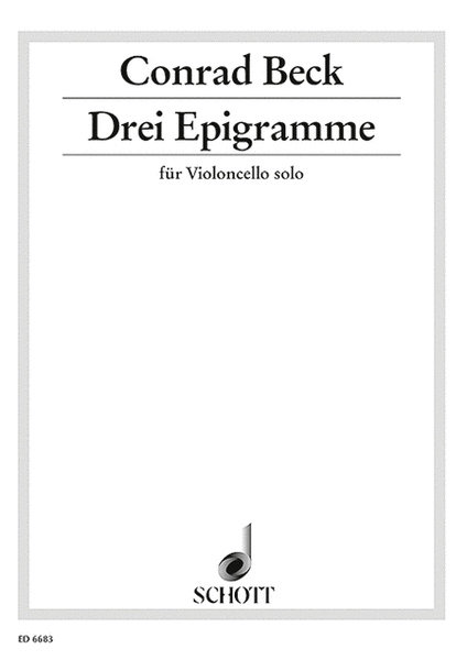 Three Epigramme