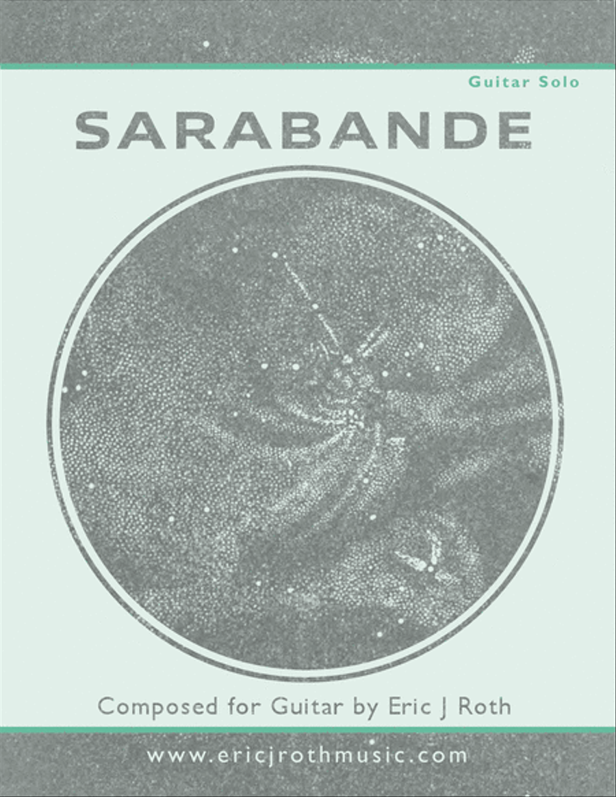 Sarabande Classical Guitar scores gallery preview page 1