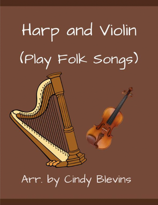 Harp and Violin (Play Folk Songs)