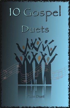 Book cover for 10 Gospel Duets for Flute