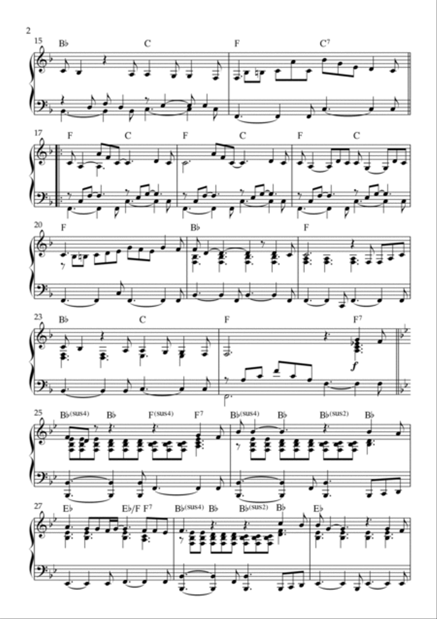 Andante, Andante Piano Solo scores gallery preview page 2