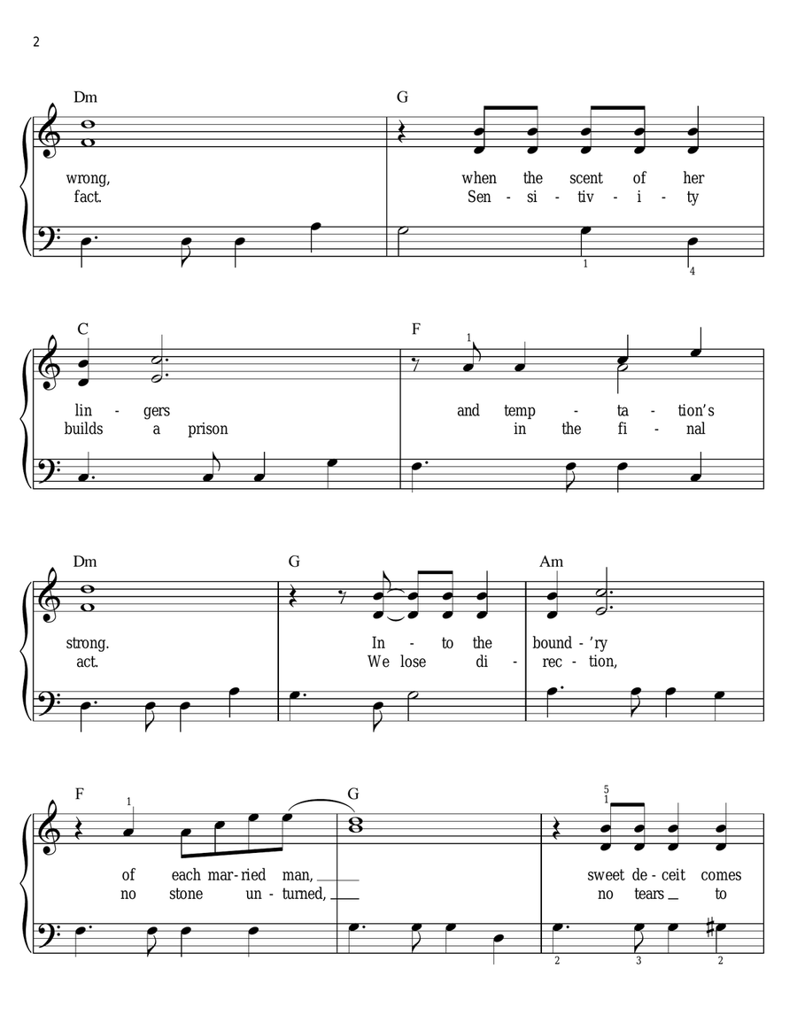 Sacrifice Sacrifice Voice scores gallery preview page 2