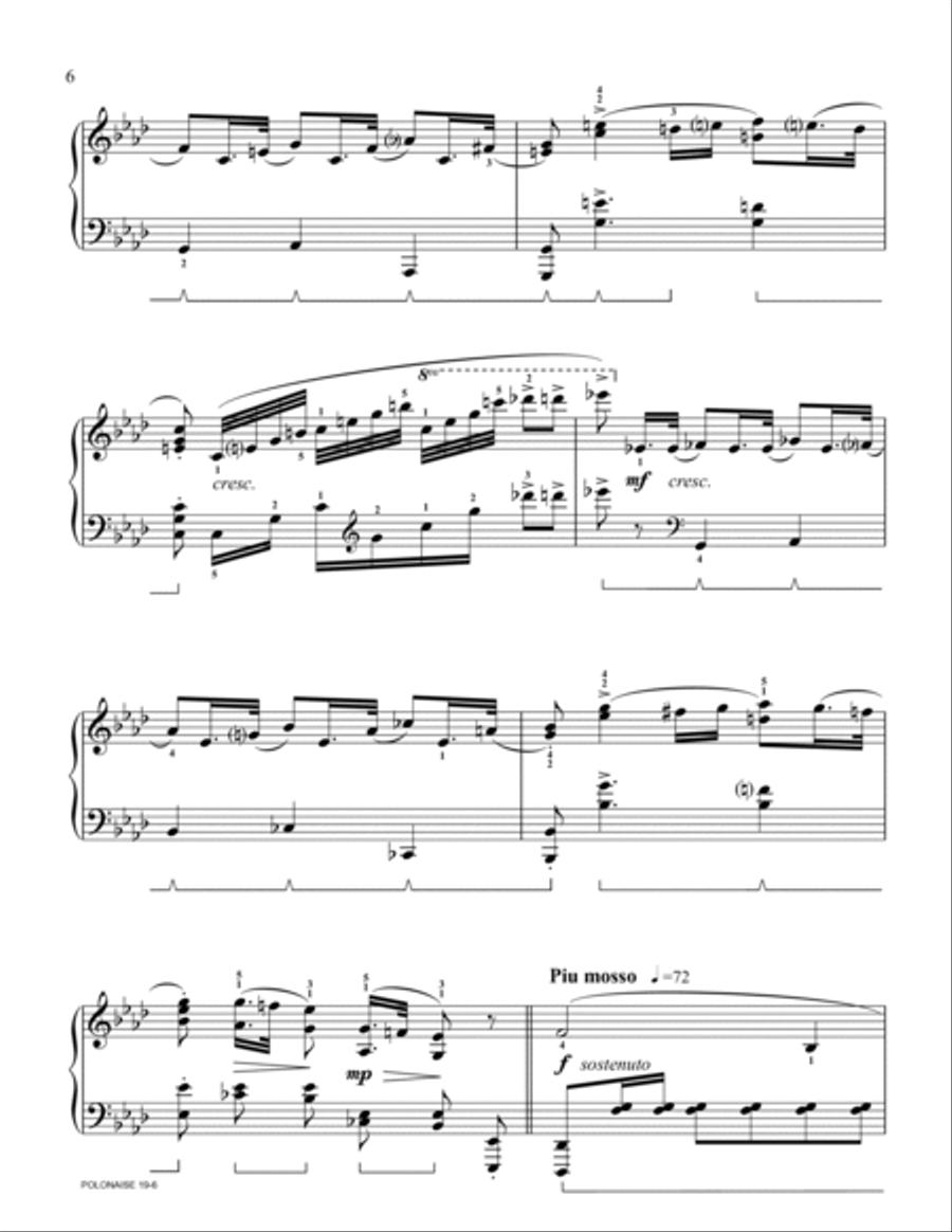 Chopin A-Flat Polonaise Opus 53 A-Flat Major "Heroic" image number null