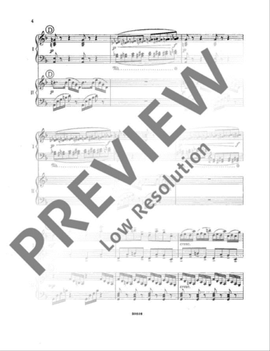 Three Symphonic Dances Piano scores gallery preview page 7